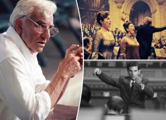 Bradley Cooper chews scenery as Bernstein