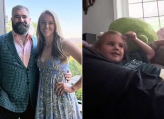 Jason Kelce’s Wife Jokes Daughter May Be ‘Another Swiftie Tryna Learn Football’