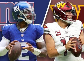 Giants-Commanders live updates: Daniel Jones out again with neck injury