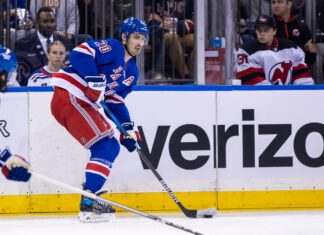 Chris Kreider reveals big secret from regular-season Rangers debut