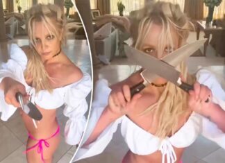 Britney Spears blasts fans who called cops after knife dance