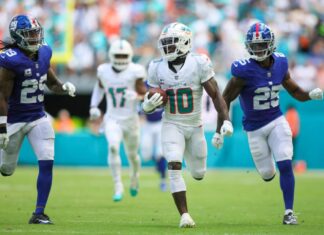 Dolphins’ ‘real-deal speed’ was too much for Giants defense