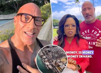 Dwayne Johnson breaks silence on Maui wildfire fund backlash