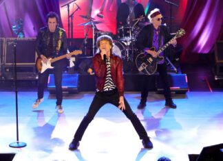 Rolling Stones rock old-school phone-free album release bash