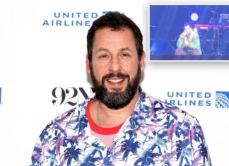 Adam Sandler pauses comedy set to help fan, medical scare