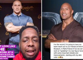 Dwayne Johnson demands new wax figure to be updated