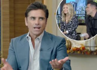 John Stamos sex shames Kelly Ripa and Mark Consuelos on TV