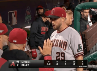Merrill Kelly did not like being pulled from Diamondbacks’ win