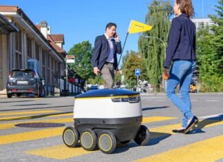 Autonomous delivery robots at center of bomb scare prank