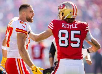 NFL Celebrates ‘National Tight Ends Day’ With Rap Video Featuring Travis Kelce, George Kittle & More
