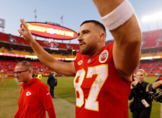 Travis Kelce Reacts to Stats Showing He Plays Better When Taylor Swift Attends His Games