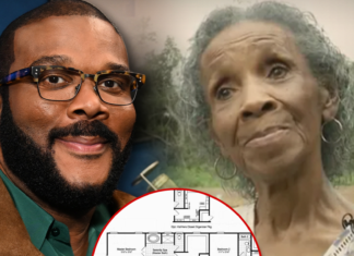 Tyler Perry’s Blueprint for 93-Year-Old’s New Home Includes Pool