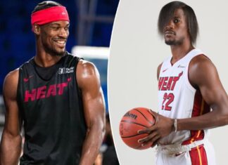 Jimmy Butler’s ’emo’ hair from Heat media day is already gone