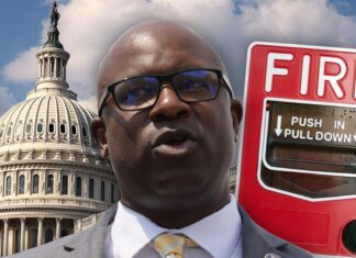 Rep. Jamaal Bowman Pulls Capitol Fire Alarm Ahead of Spending Bill Vote