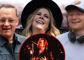 Tom Hanks, Rita Wilson, Ed Sheeran Rock Out at U2 Concert at Sphere in Las Vegas