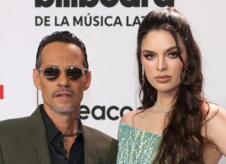 See Marc Anthony & Nadia Ferreira Heat Up Billboard Latin Music Awards