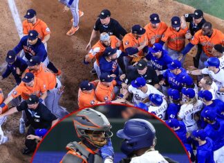 Houston Astros & Texas Rangers Nearly Come to Blows During ALCS Game