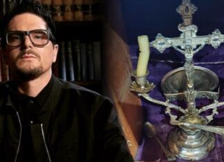 Zak Bagans Brings Exorcism Box, Journal to His Haunted Museum