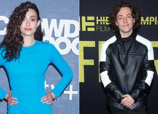 Emmy Rossum & Ethan Cutkosky Have Reunion In Cute New Photos – Hollywood Life