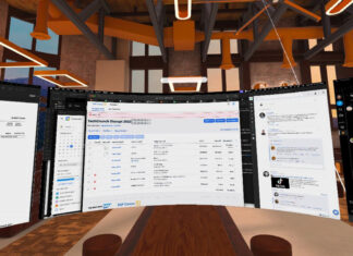 I did my expenses in VR and I liked it