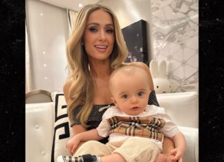 Paris Hilton Claps Back at Rude Fans Commenting On Infant Son’s Large Head