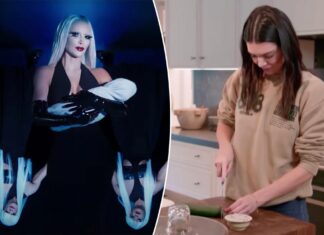 Kim Kardashian mocks Kendall Jenner’s cucumber cutting on ‘AHS’