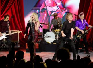Lady Gaga Joins the Rolling Stones on Stage in NYC for Surprise Album Launch Party