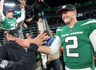 Jets teammates are noticing a different Zach Wilson off the field, too