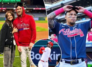 Bryce Harper’s wife Kayla takes Instagram dig at Braves