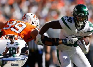 Breece Hall’s ACL recovery has full-circle moment in Jets win