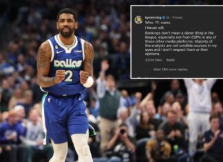 Kyrie Irving rips ESPN for his 34th-best NBA player ranking