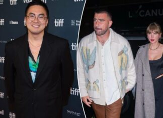 ‘SNL’ star Bowen Yang compares Travis Kelce and Taylor Swift to redwood trees
