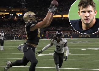 Saints’ Foster Moreau in ‘dark place’ after dropping game-tying TD