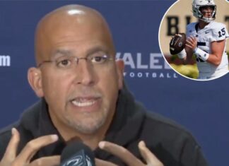 Penn State’s James Franklin stunned by ‘skin curling’ question