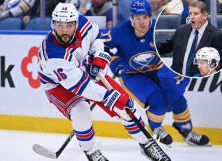 Rangers fine-tuning Peter Laviolette’s neutral zone trap after successful debut