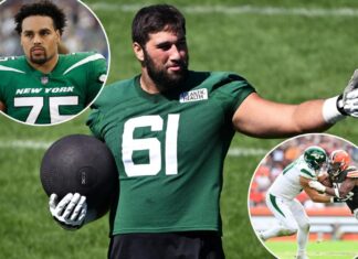 Max Mitchell could replace Alijah Vera-Tucker on Jets line