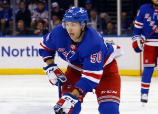 Rookie Will Cuylle continues to impress Rangers