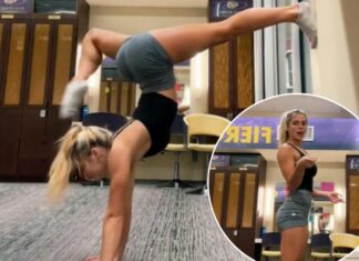 Olivia Dunne shows off stunning flexibility in viral TikTok