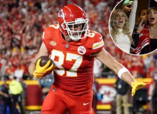 Taylor Swift watches Chiefs outlast Broncos