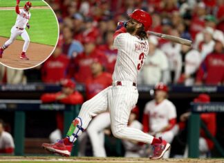 Phillies birthday boy Bryce Harper joins NLCS home run barrage