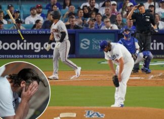 Clayton Kershaw’s nightmare outing sinks Dodgers in ugly loss