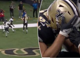 Foster Moreau drops game-tying touchdown as Saints lose to Jaguars