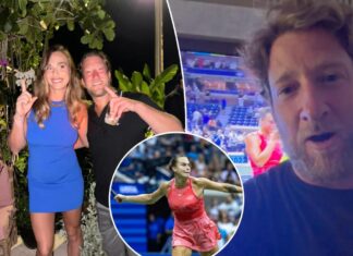 Barstool’s Dave Portnoy, tennis star Aryna Sabalenka hang in Miami