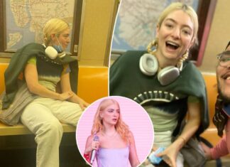 Lorde seen riding the subway in NYC like a normal person