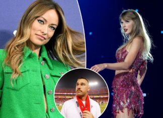 Olivia Wilde slammed for Taylor Swift, Travis Kelce post