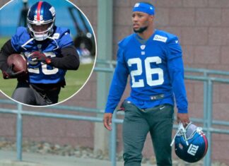 Giants’ Saquon Barkley out again vs. Dolphins with ankle injury