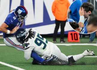 Dreadful Giants offensive line leaves Daniel Jones out to dry