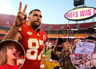 Chiefs’ Travis Kelce plays better in front of Taylor Swift