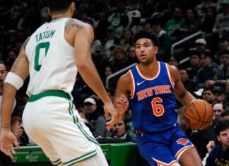 Skeleton Knicks crew no match for Celtics in blowout loss