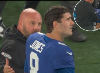 Brian Daboll lets out frustration on Daniel Jones after brutal INT